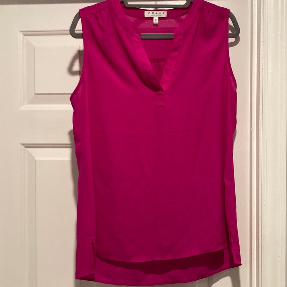Chaus Hot Pink Top - Size M